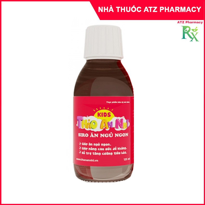 THẢO AN NHI Siro Giúp Bé Ăn Ngủ Ngon- atz pharmacy