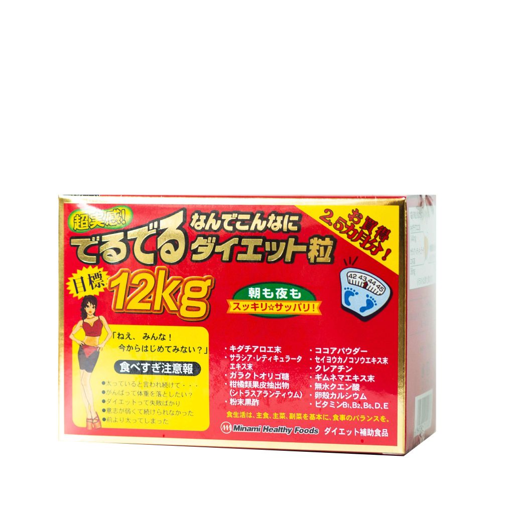 VIÊN UỐNG GIẢM CÂN 12KG NHẬT BẢN MINAMI HEALTHY FOODS - HÀNG NỘI ĐỊA NHẬT -