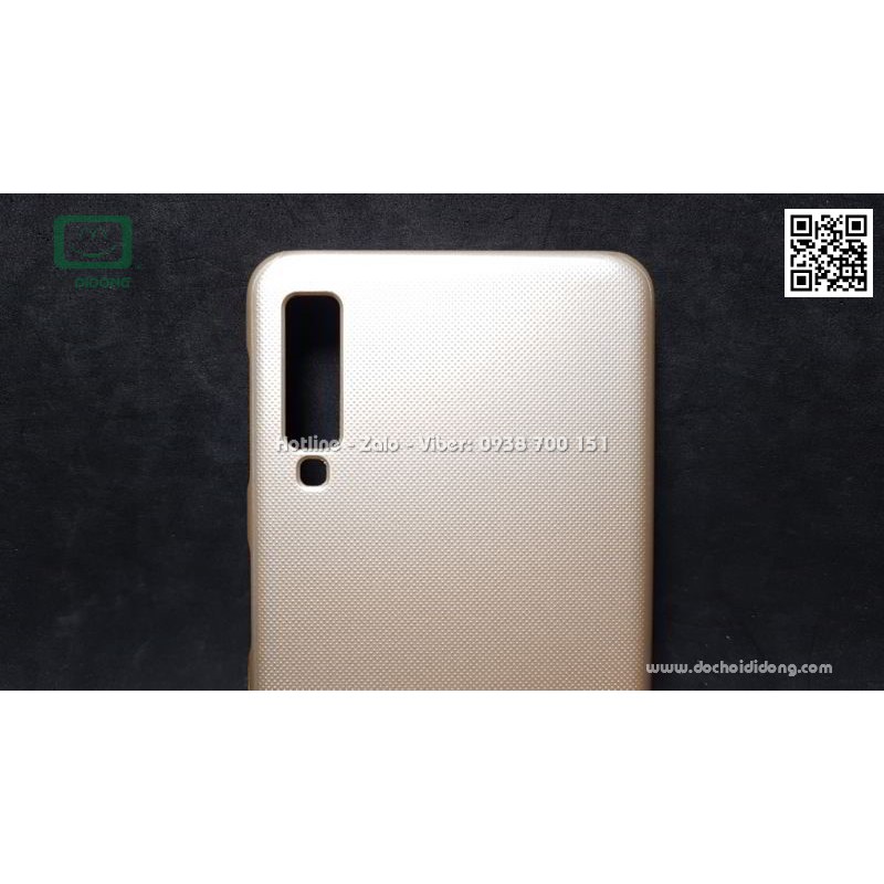 Ốp lưng Samsung A7 2018 Nillkin vân sần