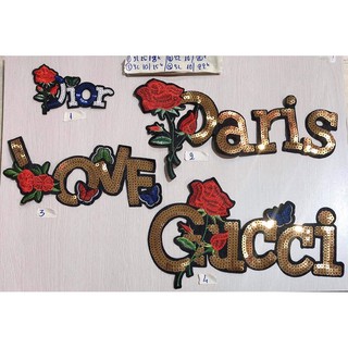 sticker hình ủi chữ kim sa 02 phụ kiện may mặc trang trí quần áo, handmade,DIY