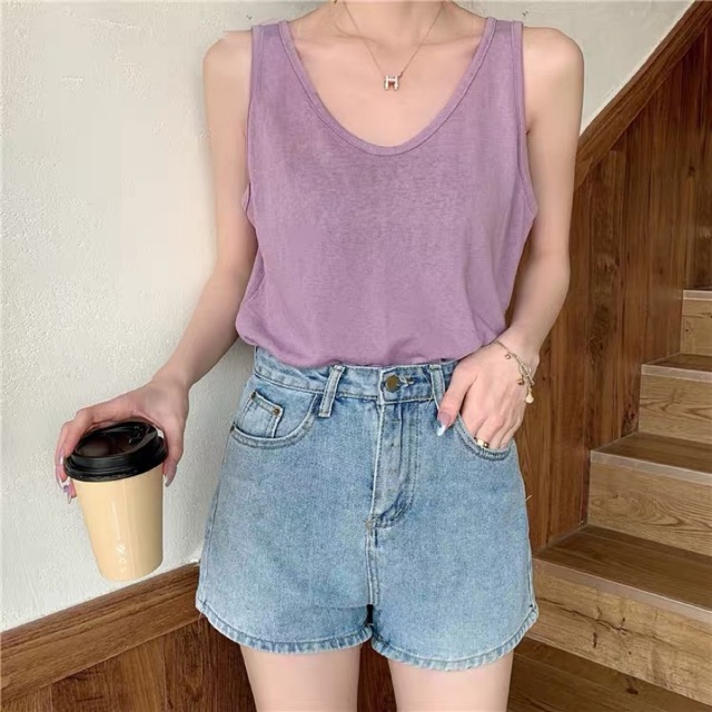 Áo phông tanktop giấy xước Ulzzang style 🌻 Hàng Quảng Châu