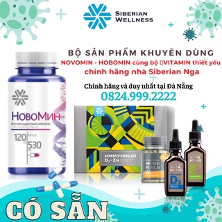 Novomin - hobomin tăng cường đề kháng của nga - siberian wellness