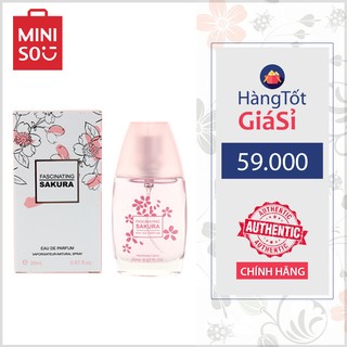 [Miniso] Nước hoa nữ hương hoa anh đào Miniso Fascinating Sakura 20ml