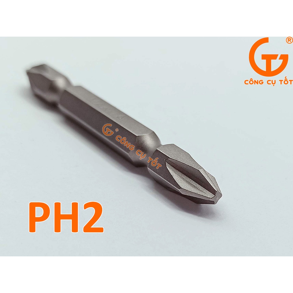 Mũi vít 2 đầu PH2 x 65mm Makita D-33679