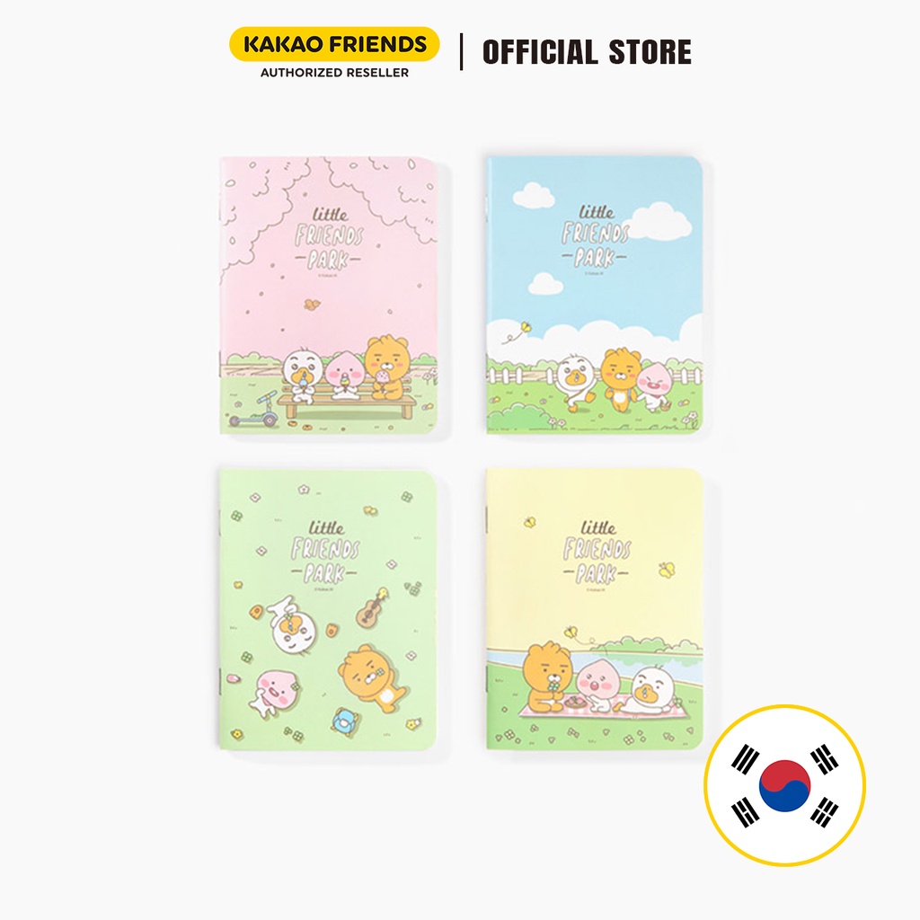 Sổ Tay Mini Little Friends Park Yellow Kakao Friends