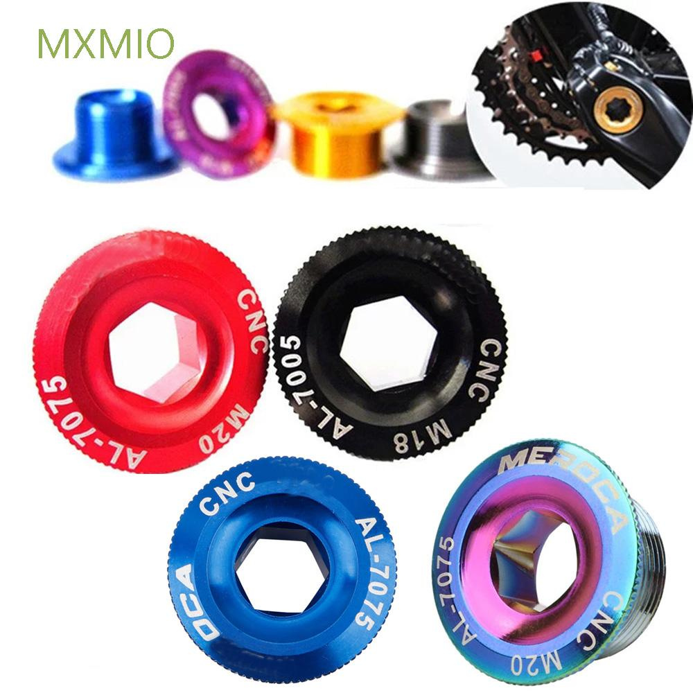 Nắp Đậy Trục Khuỷu Xe Đạp Bằng Hợp Kim Nhôm Cnc Nhiều Màu Tùy Chọn M18 / M19 / M20