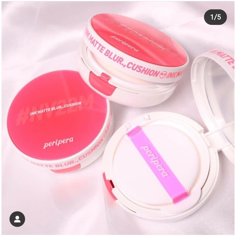 (Kèm lõi) PHẤN NƯỚC PERIPERA INK MATTE BLUR CUSHION SPF50+/PA+++