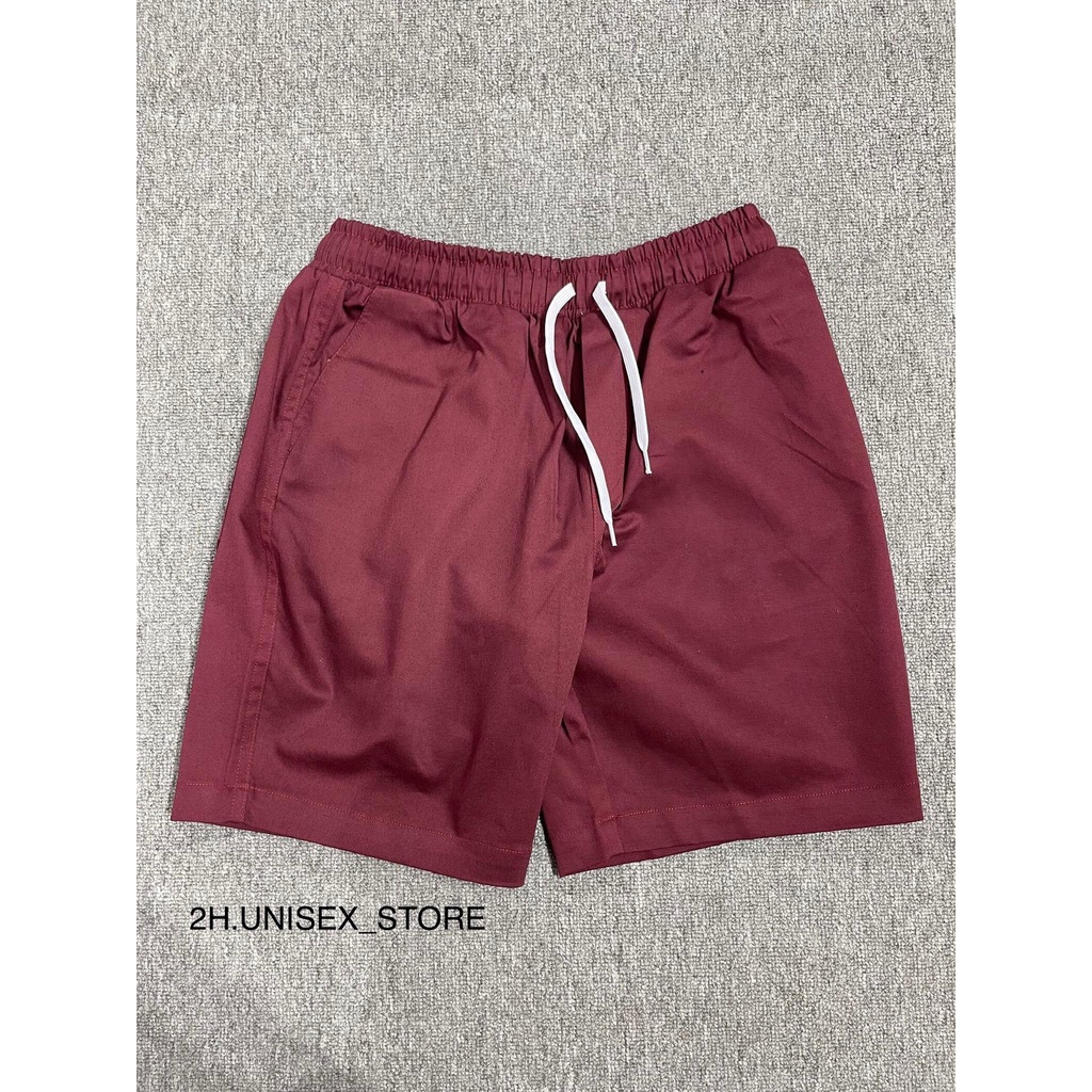 QUẦN SHORT ĐÙI UNISEX CHẤT KHAKI DÀY DẶN, TRẺ TRUNG 2H.UNISEX_STORE
