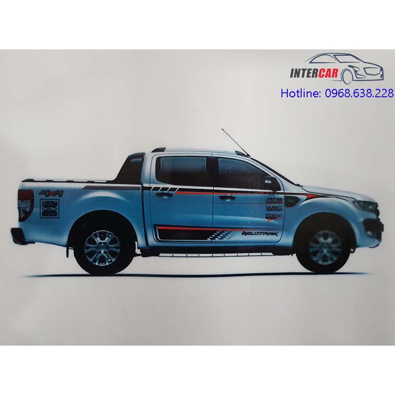 Tem dán sườn xe ford ranger