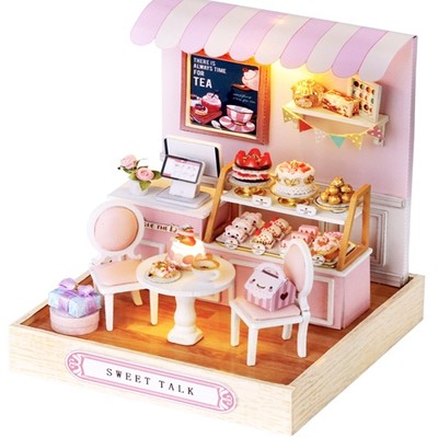 Mô hình Nhà Búp Bê DIY Doll House-TIỆM BÁNH NGỌT NGÀO (SWEET TALK)-QT032