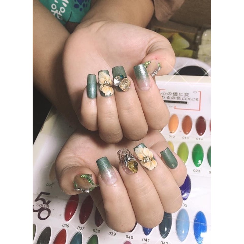 Hoa bột nail ( hoa tay )