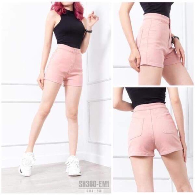Quần short lưng siêu cao- hình chính chủ | BigBuy360 - bigbuy360.vn