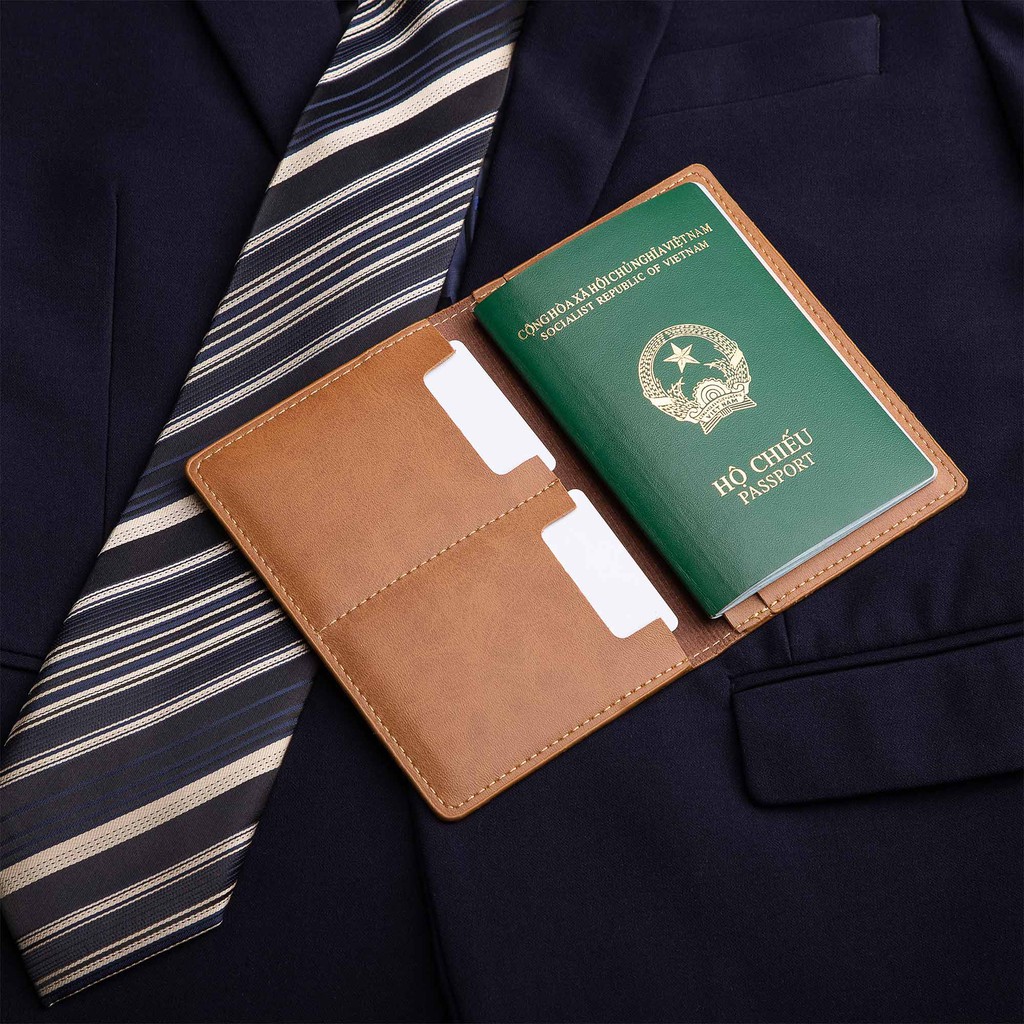 [Mã WABR1512 giảm 12% đơn 99K] Ví Passport cao cấp thời trang LATA LVN65 nhiều màu