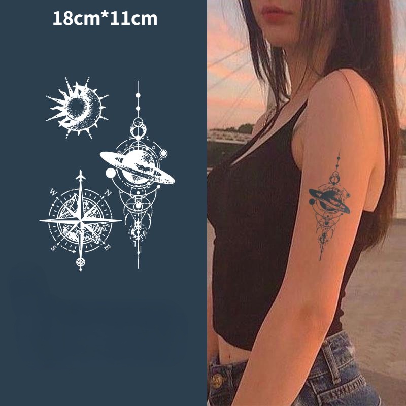 【SIYA Magic Tattoo】Hình Xăm Dán Tạm Thời 10-15 Ngày Chống Nước 18CM*11CM