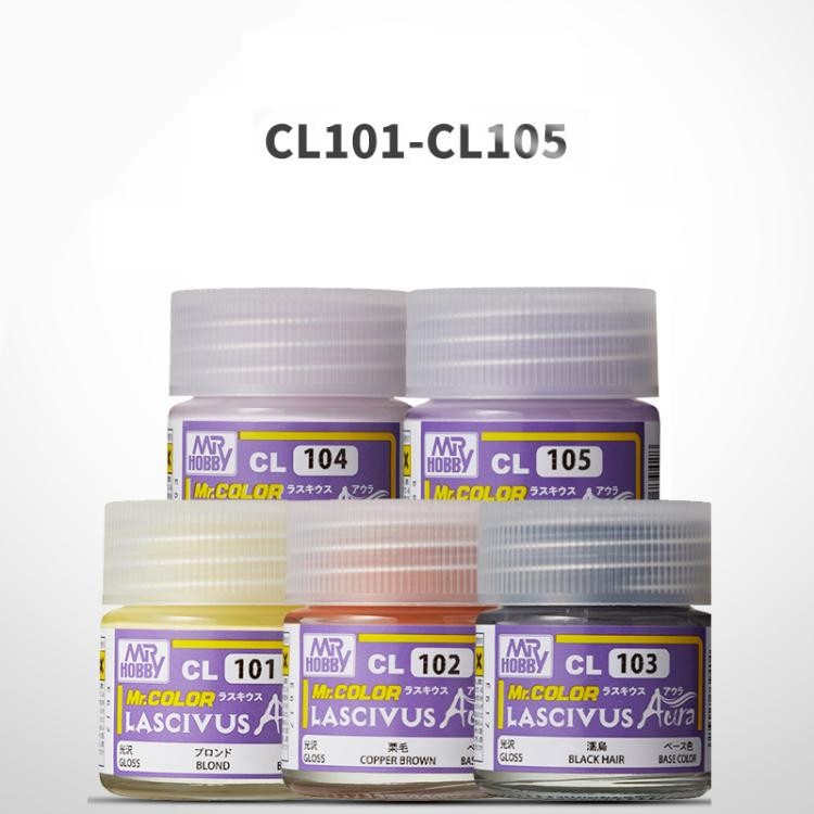 Sơn gốc dầu màu tóc cho nhân vật mô hình nhựa Mr Color Lascivus CL101-CL111 10ml Mr Hobby - Sơn Mô Hình