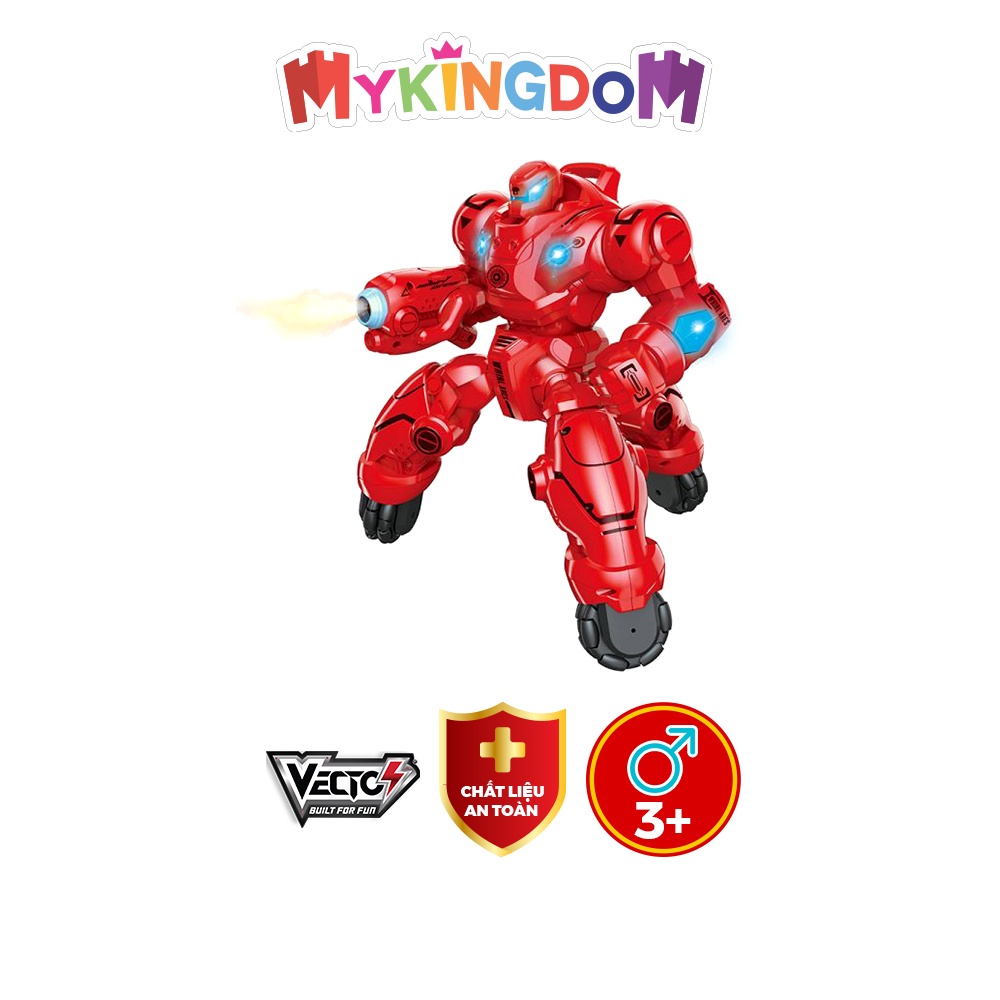 Đồ Chơi VECTO Robot Bạch Tuộc 3 Chân Điều Khiển Từ Xa (Đỏ) VT6035/RD
