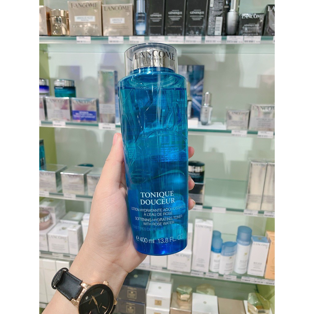 Nước hoa hồng giữ ẩm và làm săn chắc da Lancome Tonique Douceur - Tonique Confort  400ml
