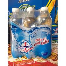 Combo 6 chai Nước Suối Tinh Khiết Đóng Chai Number One - No 1 Chai Nhựa 500ml