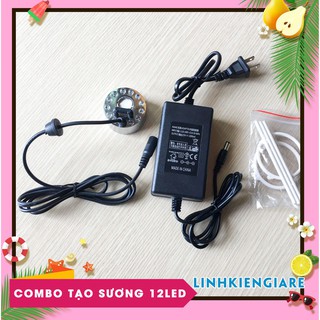 COMBO ĐỘNG CƠ TẠO SƯƠNG 24V 12LED