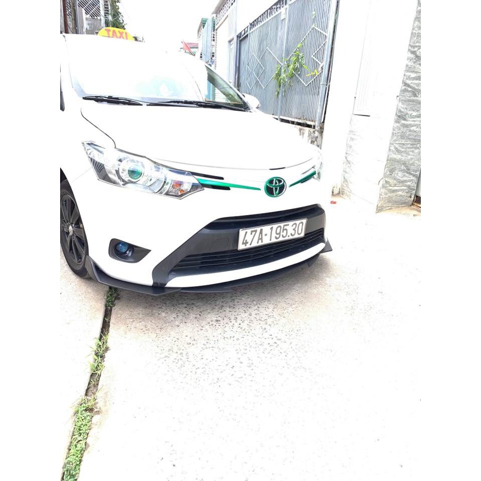 Lip trước ,cản trước Toyota Vios mẫu thể thao,nhựa ABS Cao Cấp Chống Va Đập Tốt