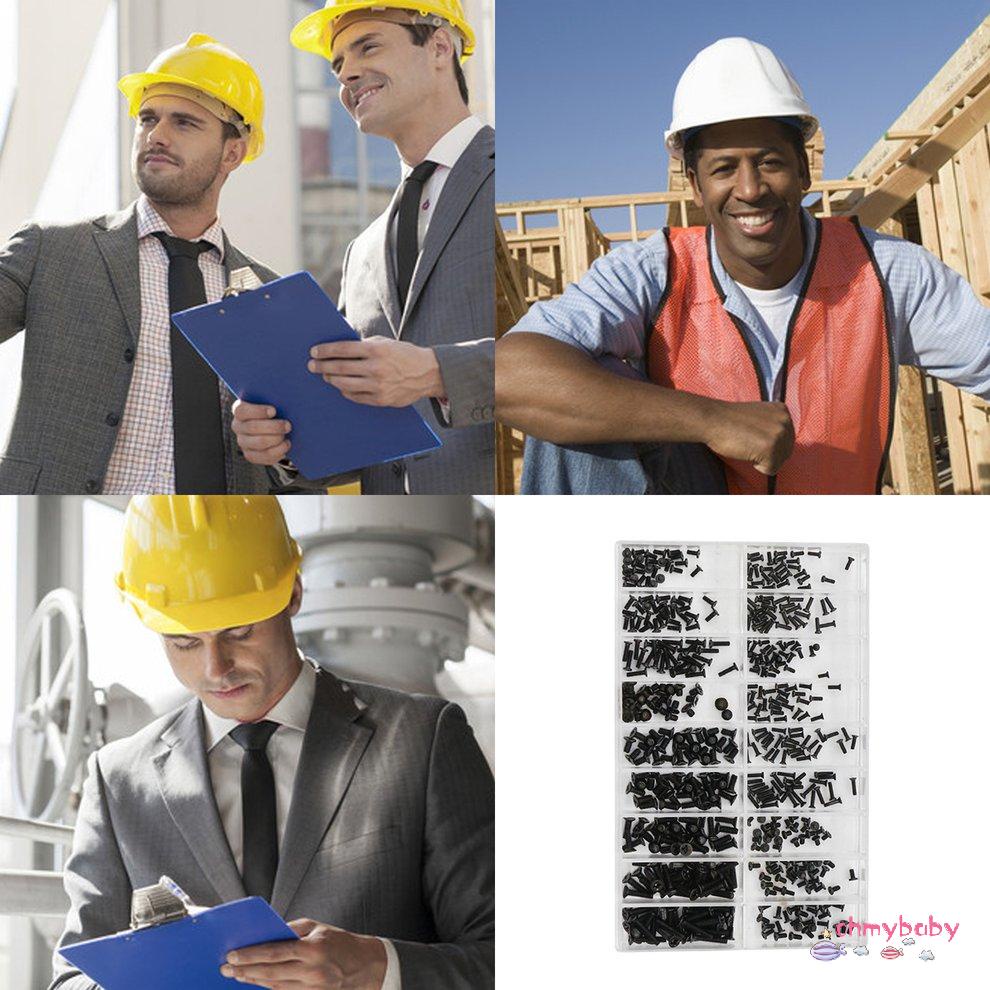 500 Cái 18 Loại Vít nhỏ Bộ đồ nghề tự làm Máy tính xách tay Máy tính lắp ráp Sửa chữa Vít [8/9]