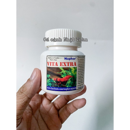 VITA EXTRA NUPHAR BỔ SUNG VITAMIN CHO CÁ CẢNH