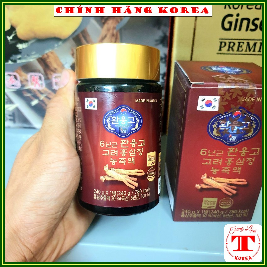Cao hồng sâm hàn quốc Nonghyup, hộp 240gr - Cao sâm cô đặc 100% - Tăng đề kháng, sức khỏe, phòng ung thư - tranglinh