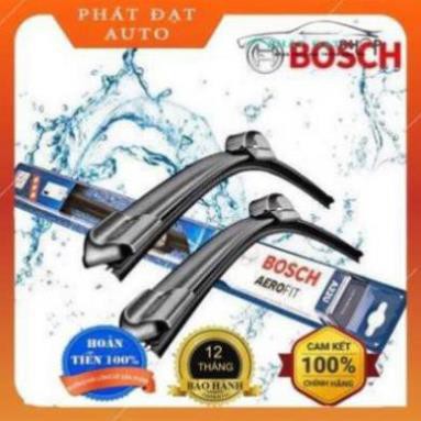 Gạt Mưa Ô Tô BOSCH,Gạt Mua Silicon MềmSiêu Sạch BOSCH AEROFIT Chính Hãng (Có Tem Chống Hàng Giả)