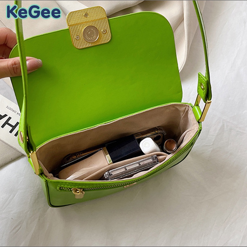 Túi Đeo Chéo Vai Bằng Da PU Phong Cách Hàn Quốc Dành Cho Nữ