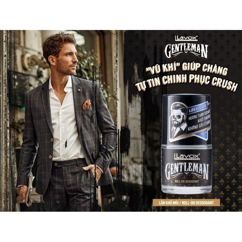 Lăn Khử Mùi Gentleman