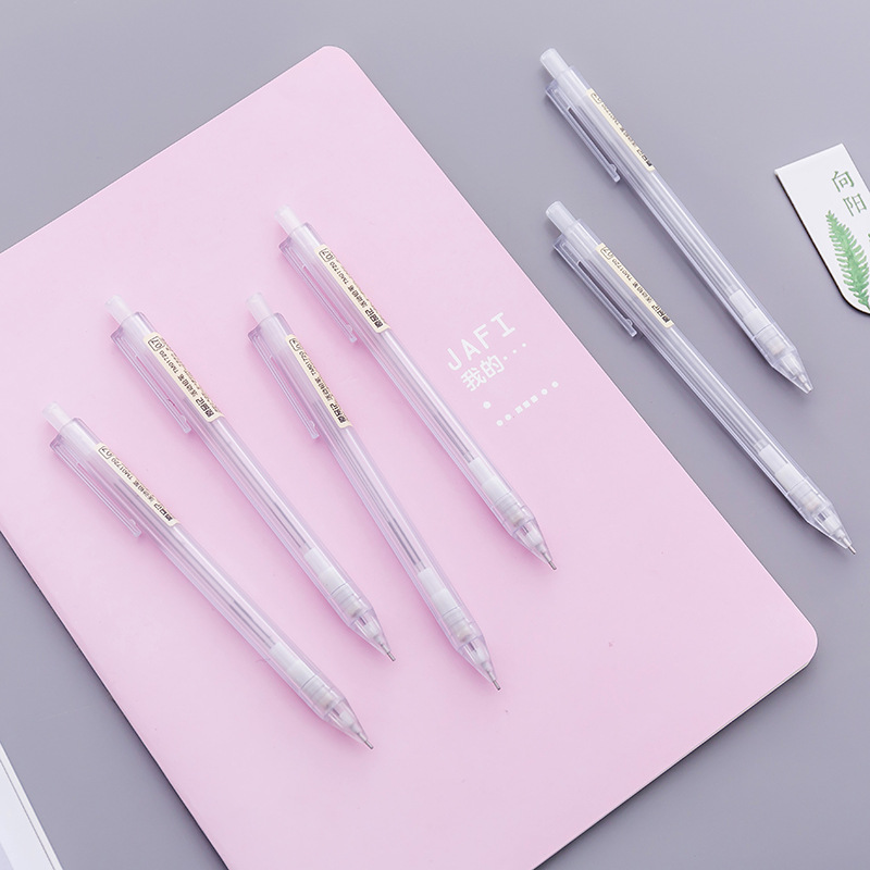 Bút Chì Bấm 0.5mm Vỏ Trong Suốt