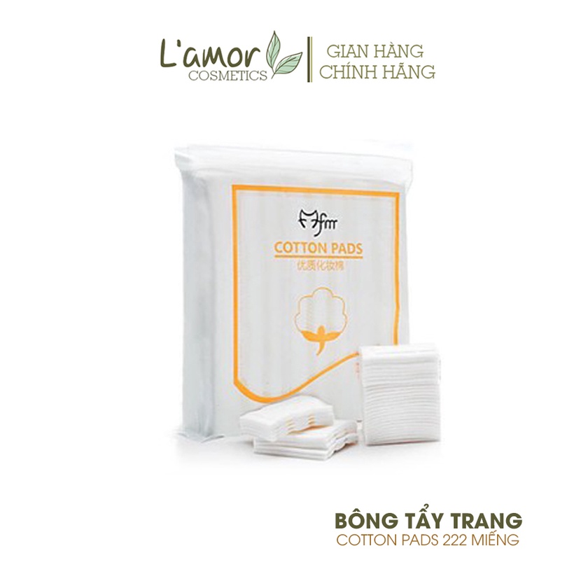 [ CHÍNH HÃNG] Bông Tẩy Trang Cotton Pads 222 miếng BTT222CT