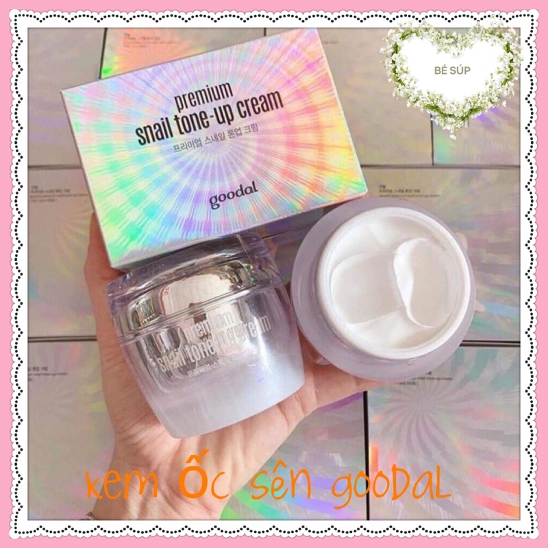 Kem Ốc Sên Goodal Premium Snail Tone Up 50g
