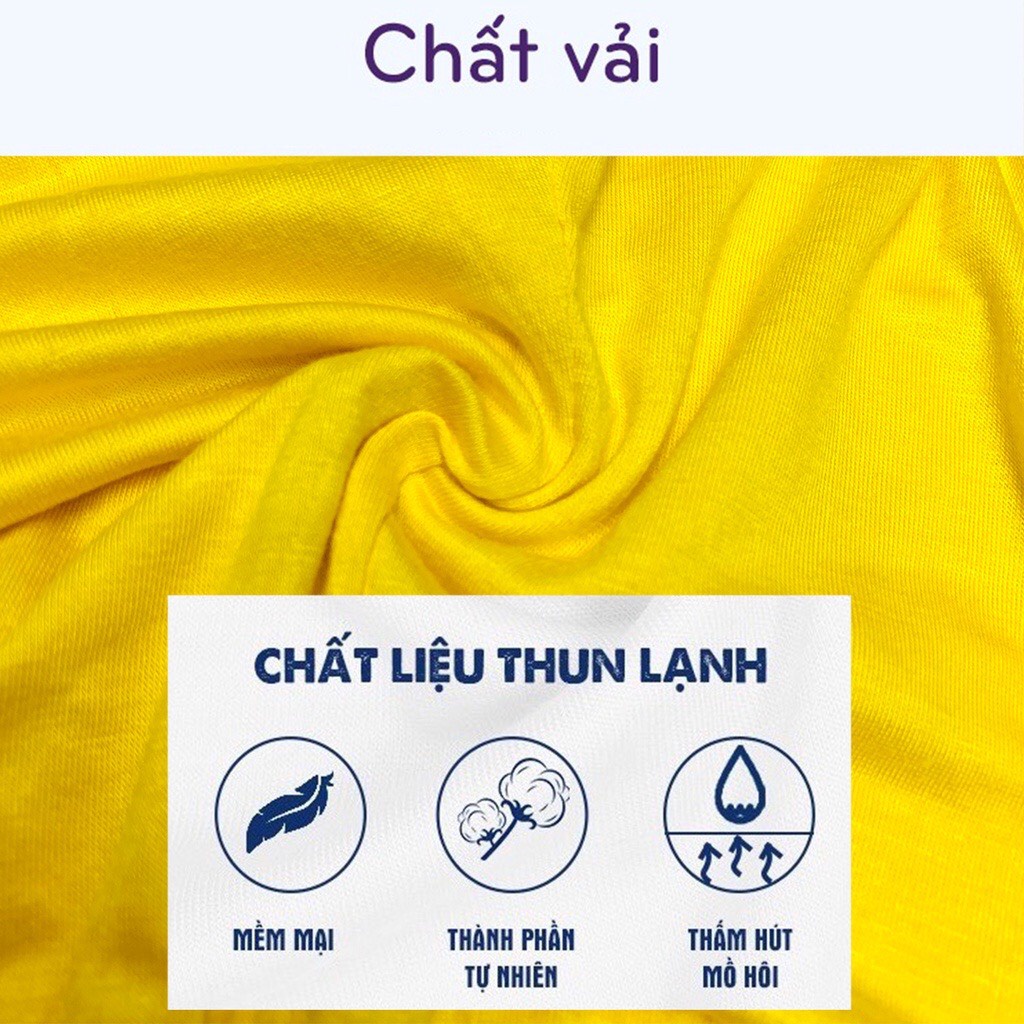 Quần dài quần chục dài thun lạnh size đại cho bé trai bé gái bo gấu cạp nhiều màu DOMADO QCD10