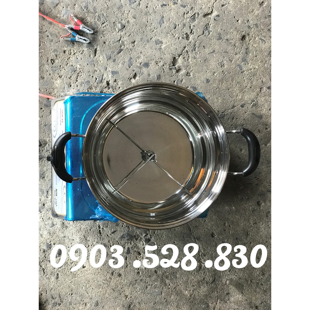 Máy làm bắp rang bơ 34cm Bếp gas lớn