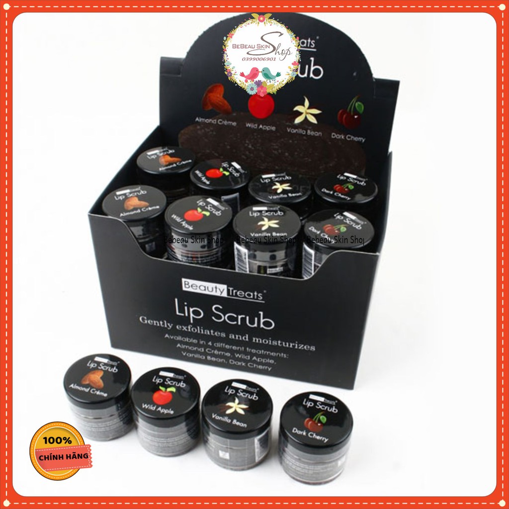 Tẩy Tế Bào Chết Cho Môi Beauty Treats Lip Scrub