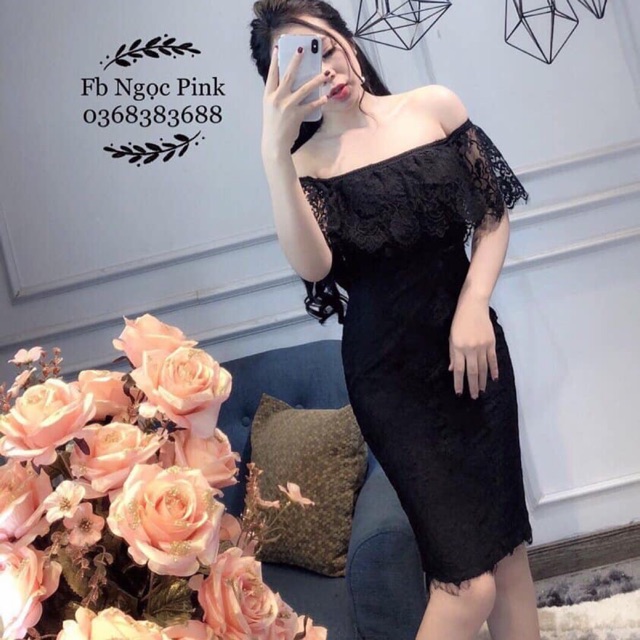 Váy thiết kế nhung