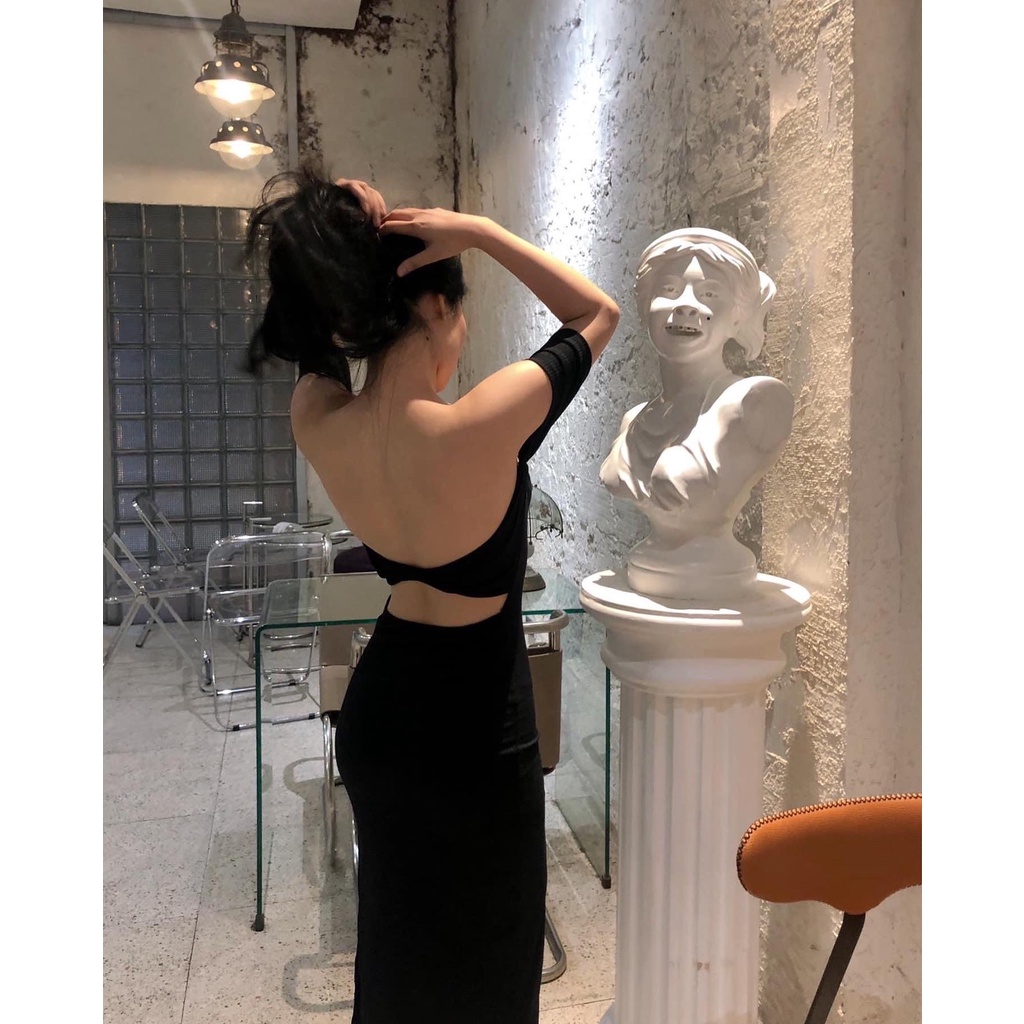 Đầm Body Xẻ Tà Trễ Vai ⚡FREESHIP⚡ Sexy, Tôn Dáng, Thích Hợp Đi Chơi, Dạo Phố,...