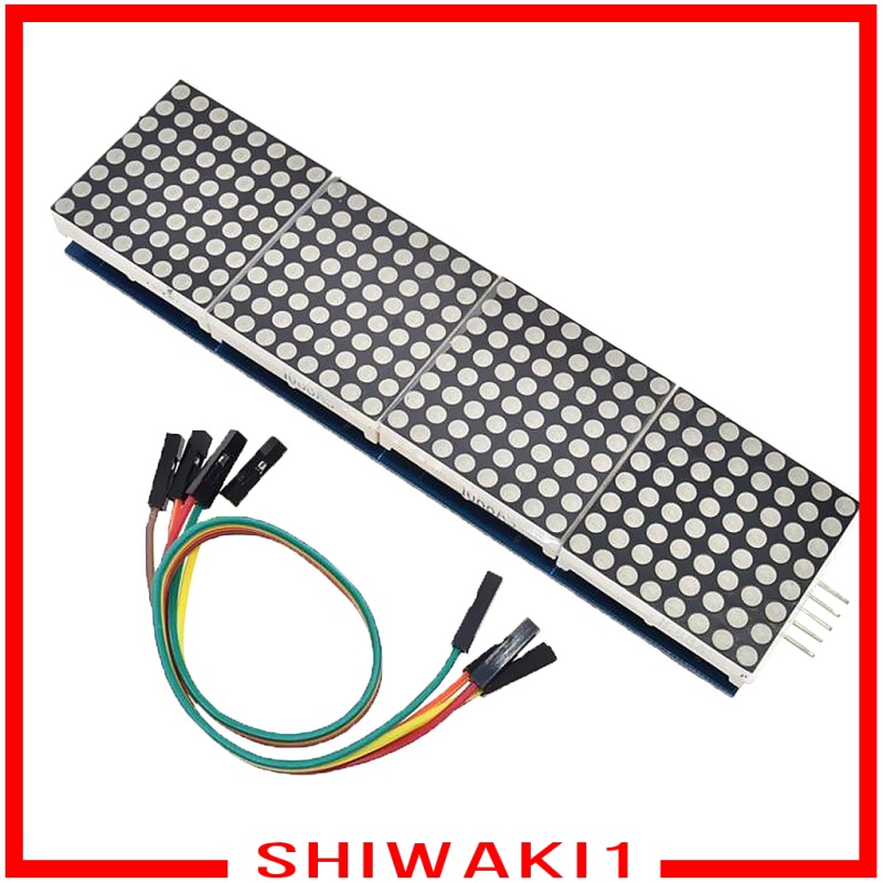 Mô Đun Điều Khiển Hiển Thị Ma Trận Shiwaki1 Max7219 Led 8x8 Dot Matrix | BigBuy360 - bigbuy360.vn
