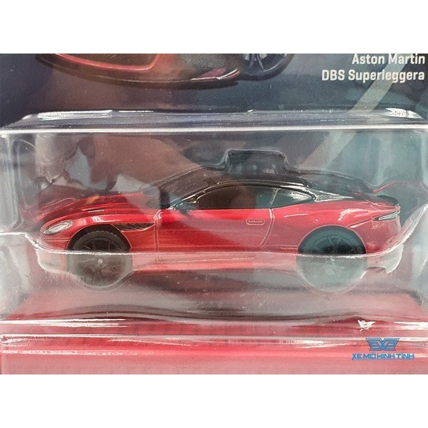 Xe Mô Hình Aston Martin DBS Superleggera Tỉ lệ 1:64 Hãng sx Tarmac Works ( Đỏ Kim Loại )