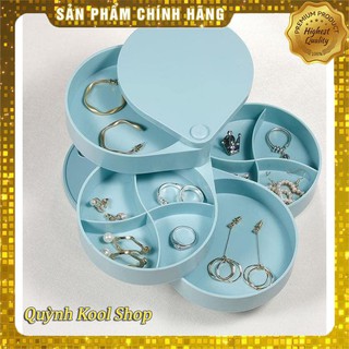 💗freeship💗hộp đựng trang sức xoay 360°