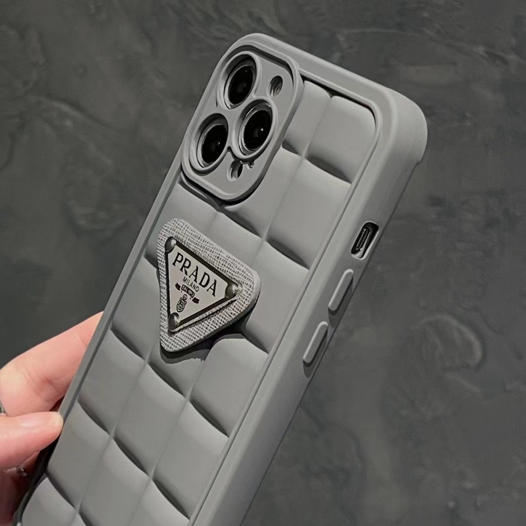 Ốp Điện Thoại In Logo Prada Cao Cấp Cho iphone 14 pro max 13 pro max 12 pro max 11 pro max xs max xr x