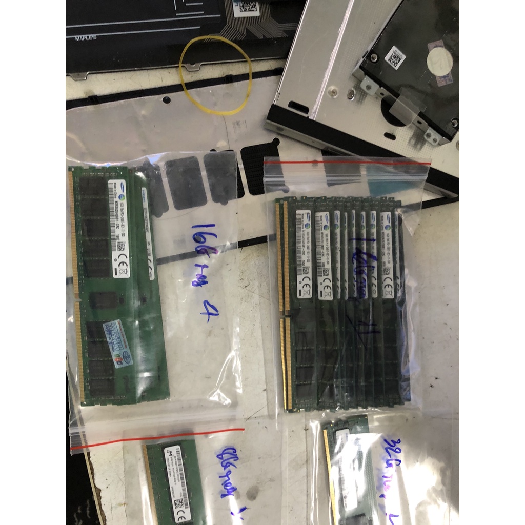 Ram ECC reg 16gb DDR4 PC bus 2400 cho máy trạm - server hàng tháo máy like new 90%