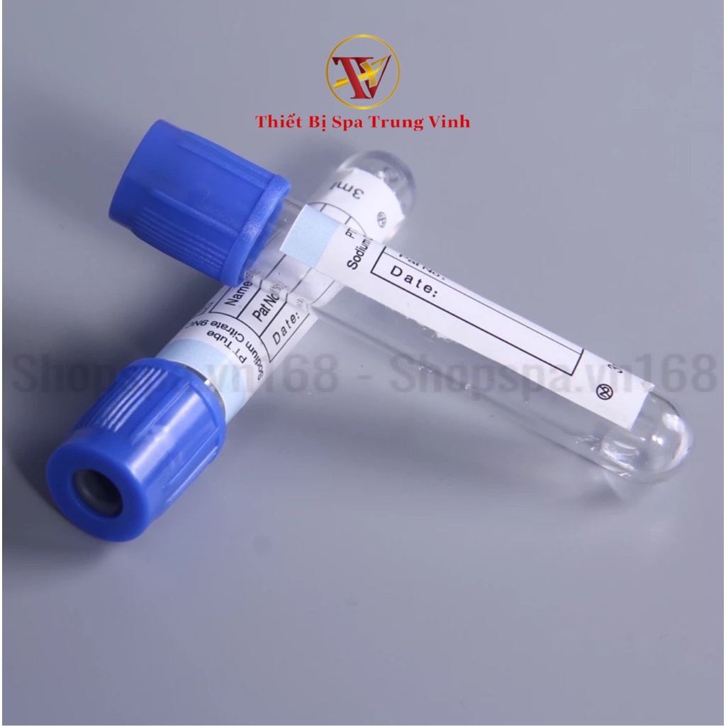 100 Ống chống đông máu edta,klc dùng trong công nghệ prp spa thẫm mỹ viện