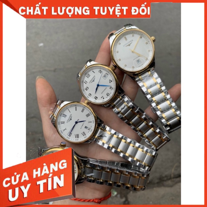 Đồng Hồ Nam longines Sapphire L25184 Case 38mm Mặt Số Máy Cơ Automatic Nhật