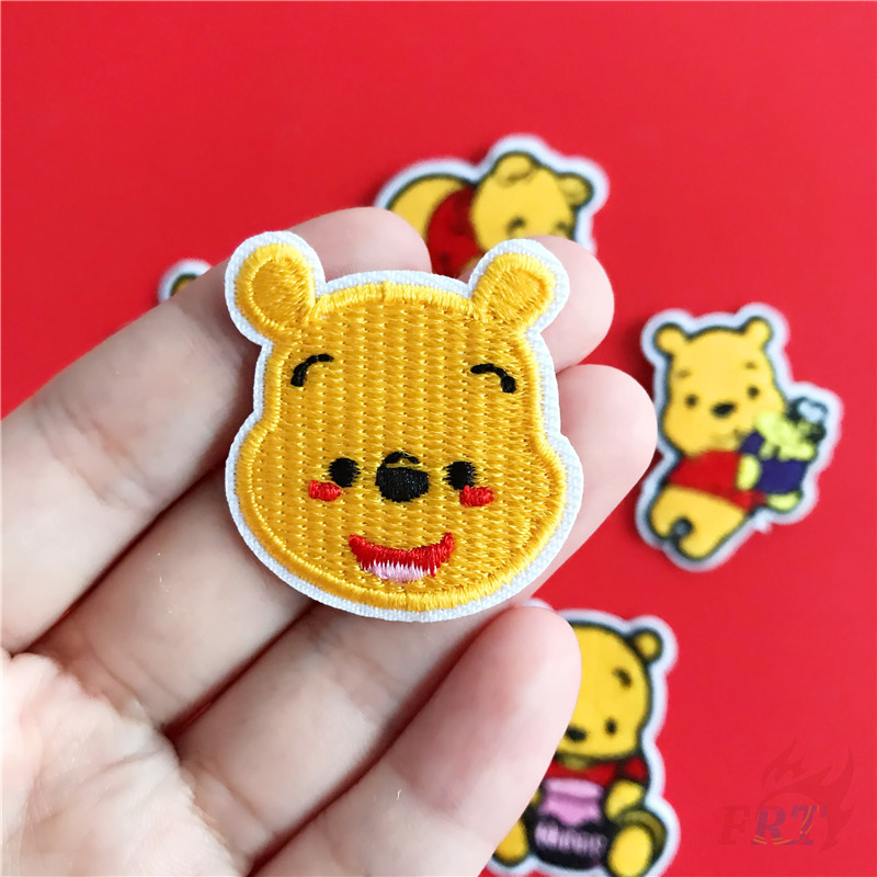 1 Miếng Vá Quần Áo Hình Gấu Pooh Dễ Thương