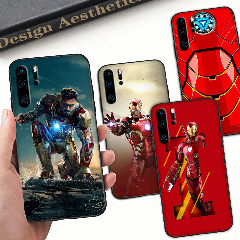 Ốp Điện Thoại Mềm In Hình Iron Man Yu127 Cho Iphone Xr 6 6s Plus 5 5s Se