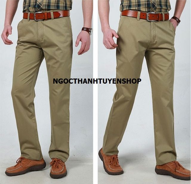 QUẦN KAKI DÀI TRUNG NIÊN NHIỀU MÀU CỰC ĐẸP | BigBuy360 - bigbuy360.vn