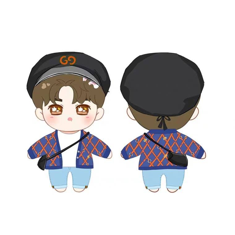 Doll Tiêu Chiến Trần Tình Lệnh cao 20cm - Búp bê Tiêu Chiến cao 20cm