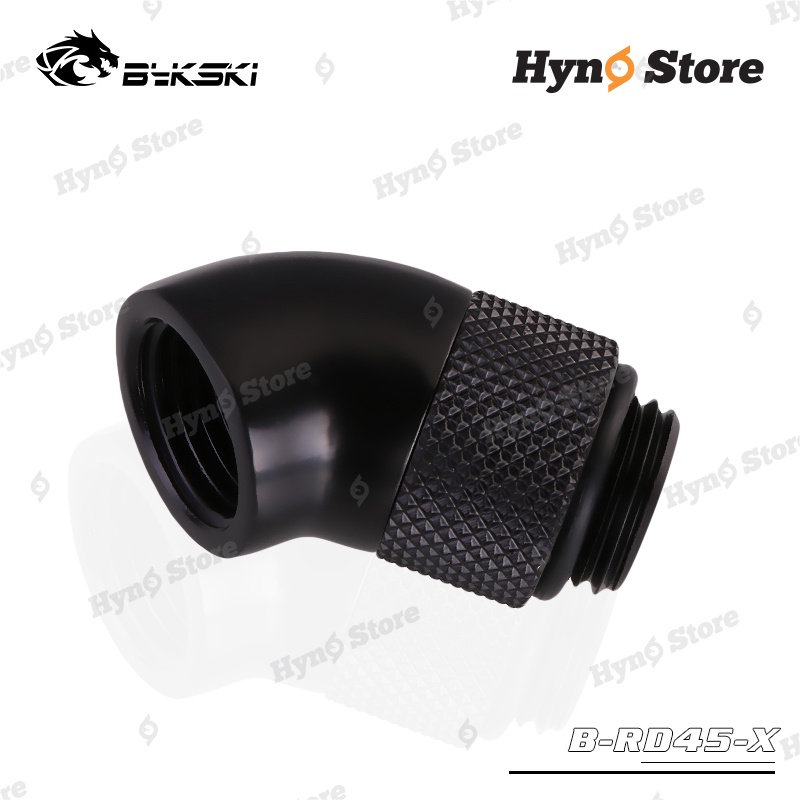 Fit góc 45 adapter xoay 360 Bykski tản nhiệt nước custom - Hyno Store